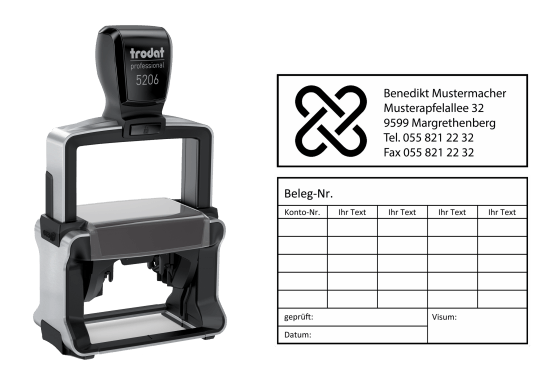 Stempel Trodat Printy 4914 - Rechthoekig - Stempel laten maken? Trodatshop.be thumbnail