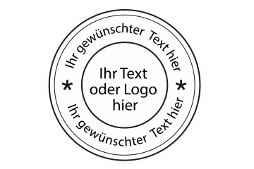 Firmenstempel Mit Logo Und Text Online Erstellen Und Bestel